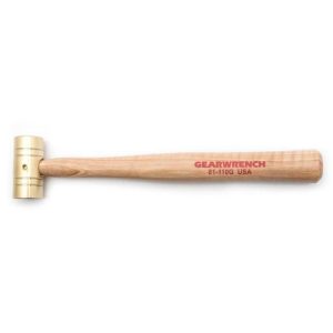 Hammer Brass with Hickory Handle 8 oz | Hammers & Mallets Hammers & Mallets Hammers & Mallets