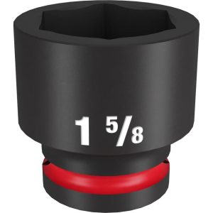 Impact Socket 3/4in Drive 1 5/8in Standard 6 Point | Sockets & Socket Sets Hand Tools Black