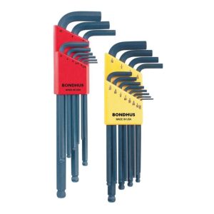 Inch/Metric Ball End L-Wrench Double Pack | Hex Keys Hand Tools Hex Keys