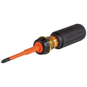 Insulated 2-Bit Driver #2Ph-1/4Sl | Screwdrivers Hand Tools Orange