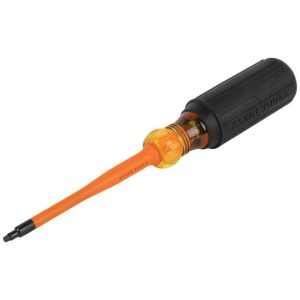 Insulated Screwdriver #1 SQ 4inch | Screwdrivers Hand Tools Orange