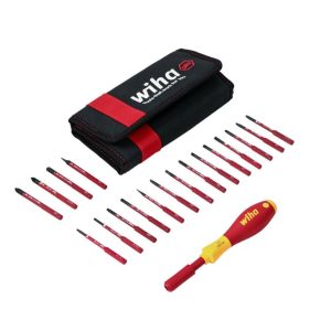 Insulated SlimLine Blade Set 19 Piece | Screwdrivers Hand Tools Red