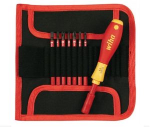 Insulated SlimLine Interchangeable Blade Set 8 Piece | Screwdrivers Hand Tools Red