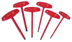 Insulated T-Handle Hex Inch 6 Pc. Set | Hex Keys Hand Tools Hex Keys