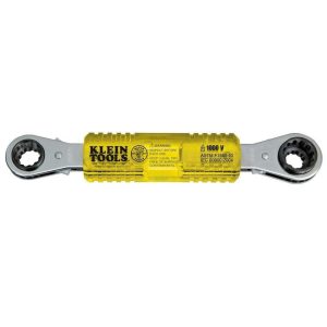 Lineman’s Insulated 4-in-1 Box Wrench | Wrenches Hand Tools Silver