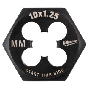 M10-1.25 mm 1-Inch Hex Threading Die | Taps & Dies Hand Tools Taps & Dies