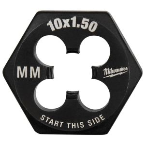 M10-1.50 mm 1-Inch Hex Threading Die | Taps & Dies Hand Tools Taps & Dies