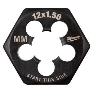 M12-1.50 mm 1-Inch Hex Threading Die | Taps & Dies Hand Tools Taps & Dies