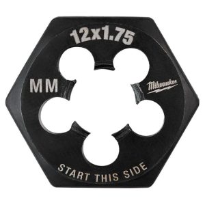 M12-1.75 mm 1-Inch Hex Threading Die | Taps & Dies Hand Tools Taps & Dies