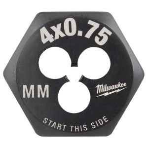 M4-0.75 mm 1-Inch Hex Threading Die | Taps & Dies Hand Tools Taps & Dies