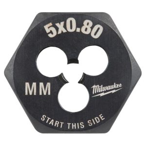 M5-0.80 mm 1-Inch Hex Threading Die | Taps & Dies Hand Tools Taps & Dies