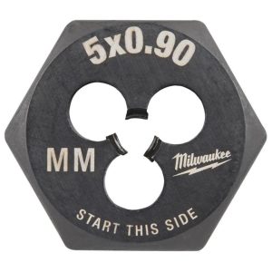 M5-0.90 mm 1-Inch Hex Threading Die | Taps & Dies Hand Tools Taps & Dies