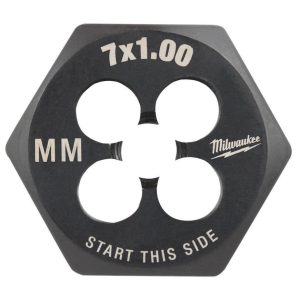 M7-1.00 mm 1-Inch Hex Threading Die | Taps & Dies Hand Tools Taps & Dies