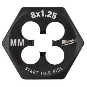 M8-1.25 mm 1-Inch Hex Threading Die | Taps & Dies Hand Tools Taps & Dies