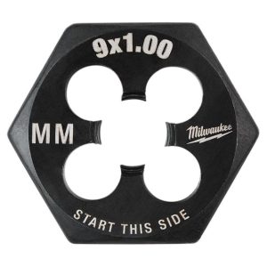 M9-1.00 mm 1-Inch Hex Threading Die | Taps & Dies Hand Tools Taps & Dies