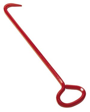 Manhole Cover Hook 26 In. | Wrecking Pry Bars Hand Tools Red