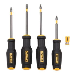 Max Fit 4 piece Screwdriver Set | Screwdrivers Hand Tools Screwdrivers