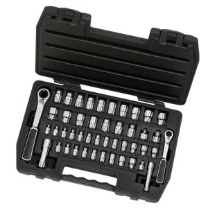 Mechanics SAE/Metric Tool Set 46pc | Tool Sets Hand Tools Silver