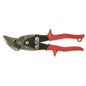 Metalmaster Offset Snips Straight to Left Red Grips 9-1/4 In. | Hand Cutting Tools Hand Cutting Tools Gray