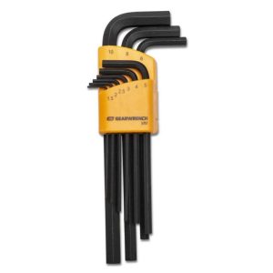 Metric Hex Key Set Long Arm 9pc | Hex Keys Hand Tools Hex Keys