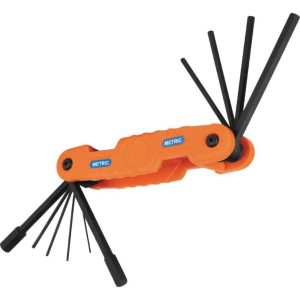 Metric Pro Folding Hex Key Set | Hex Keys Hand Tools Hex Keys