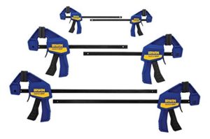 Mini & Micro Bar Clamp Set 6 Pc. | Clamps Clamps Blue