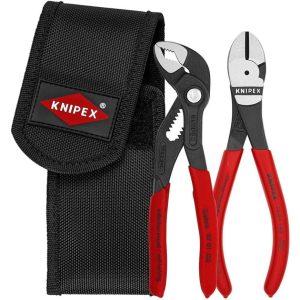 Mini Pliers Set in Belt Tool Pouch 2pc | Pliers Hand Tools Multiple