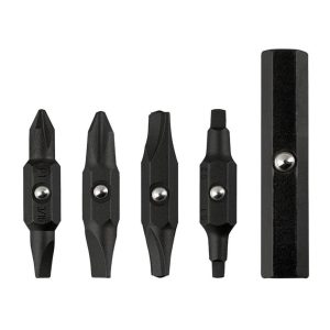 Multi Bit Replacement Set 4pc | Tool Sets Hand Tools Black