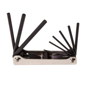 Nine-Key Inch Folding Hex Key Set | Hex Keys Hand Tools Hex Keys