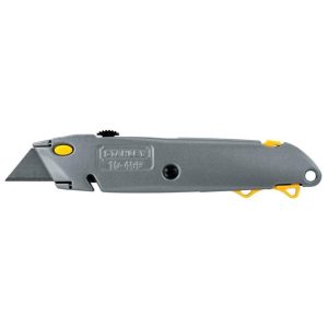 Quick Change Retractable Utility Knife | Hand Cutting Tools Hand Cutting Tools Gray