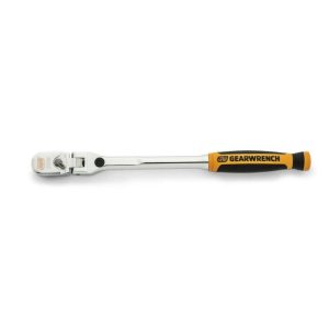 Ratchet 1/4in Drive 120XP Dual Material Handle Locking Flex Head 9in | Hand Ratchets Hand Ratchets Hand Ratchets