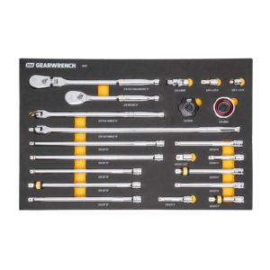 Ratchet & Drive Tool Set 3/8in 90T with EVA Foam Tray 21pc | Tool Sets Hand Tools Tool Sets