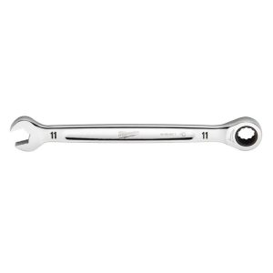 Ratcheting Combination Wrench 11mm Metric | Wrenches Hand Tools Silver