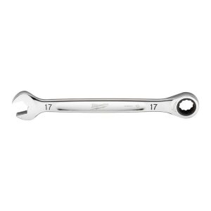 Ratcheting Combination Wrench 17mm Metric | Wrenches Hand Tools Silver