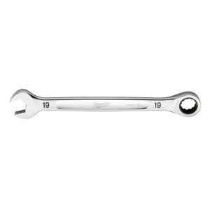 Ratcheting Combination Wrench 19mm Metric | Wrenches Hand Tools Silver