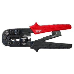 Ratcheting Pass-Through Crimper & Stripper | Hand Cutting Tools Hand Cutting Tools Hand Cutting Tools