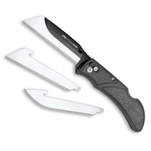 RazorWork Folding Knife Gray 3in with 3 Blades | Multi Hand Tools Hand Tools Multi Hand Tools