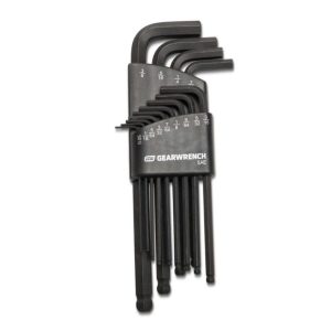 SAE Hex Key Set Long Ball End 13pc | Hex Keys Hand Tools Hex Keys