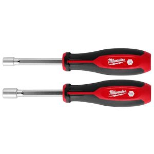 SAE HollowCore Magnetic Nut Driver Set 2pc | Nut Drivers Hand Tools Nut Drivers