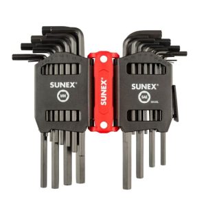 SAE/Metric Long Arm Hex Key Set 26pc | Hex Keys Hand Tools Hex Keys