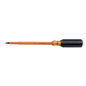 Screwdriver Insulated #1 Square 7inch L | Screwdrivers Hand Tools Black