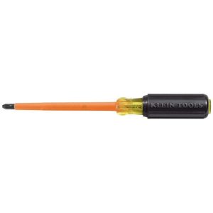 Screwdriver Insulated #2 Phillips 4inch L | Screwdrivers Hand Tools Orange