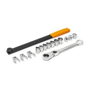 Serpentine Belt Tool Set with Locking Flex Head Ratcheting Wrench | Hand Ratchets Hand Ratchets Hand Ratchets