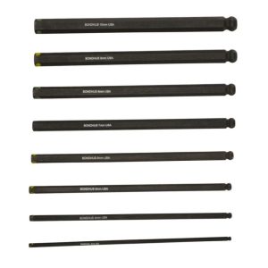 Set 8 Ball Bit x 6 Inch Metric | Hex Keys Hand Tools Hex Keys