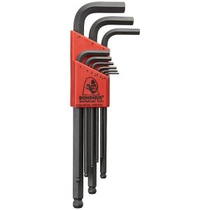 Set 9 Balldriver L-wrenches | Hex Keys Hand Tools Hex Keys