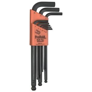 Set 9 ProHold Balldriver L-wrenches | Hex Keys Hand Tools Hex Keys