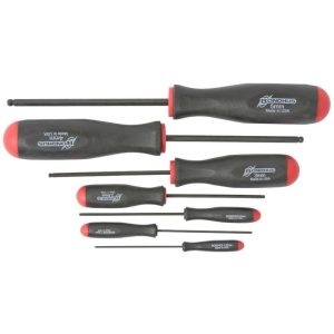 Set of 7 Ball-End Metric Screwdrivers | Hex Keys Hand Tools Hex Keys