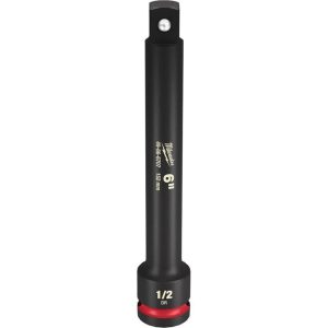 SHOCKWAVE Impact Duty 6inch Extension 1/2inch Drive | Sockets & Socket Sets Hand Tools Black