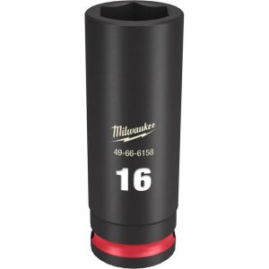 SHOCKWAVE Impact Duty Socket 3/8in Drive 14MM Deep 6 Point | Sockets & Socket Sets Hand Tools Black