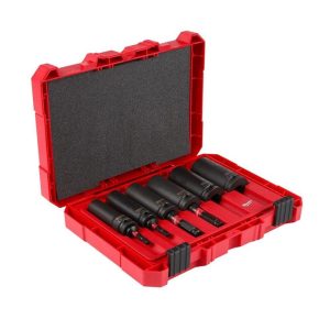 Shockwave Lineman’s 10PC 2-IN-1 12PT Socket Set | Sockets & Socket Sets Hand Tools Sockets & Socket Sets